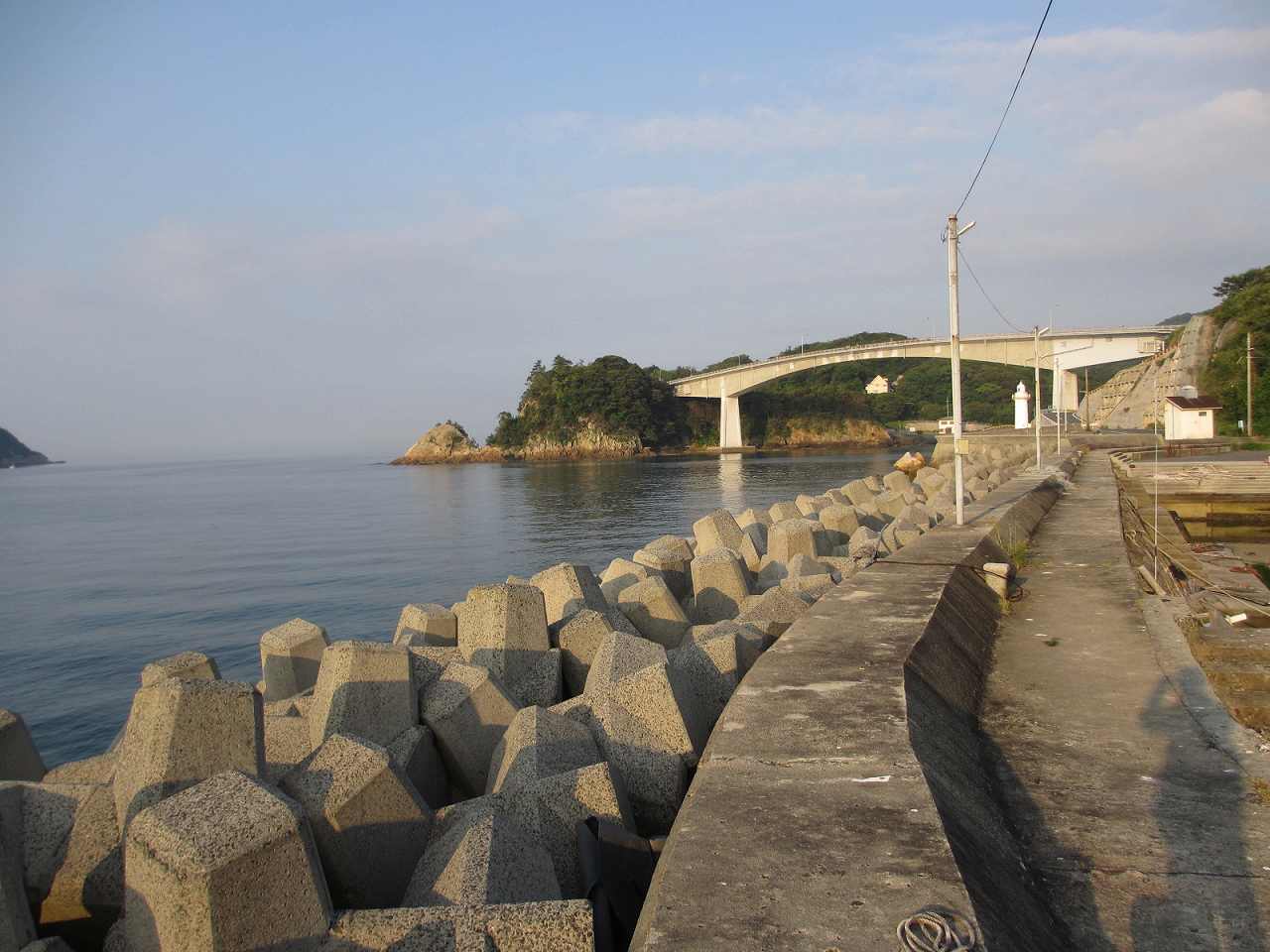 山口釣り・東・白浜漁港